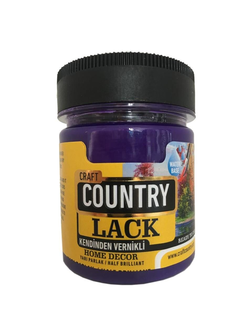 COUNTRY LACK AKRİLİK 4024 MOR 120 CC