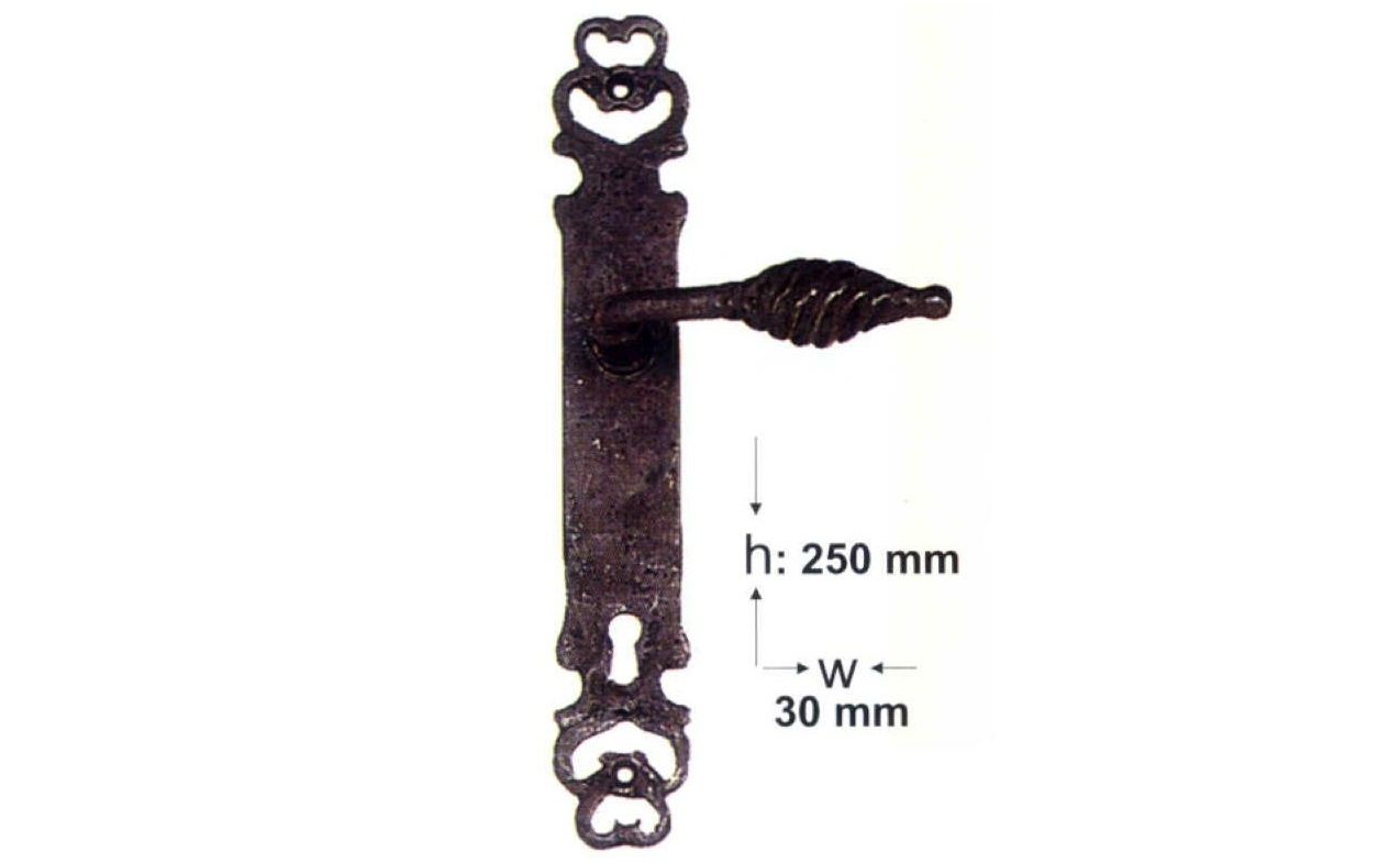ANTİK BRONZ KAPI KOLU YALE A-4