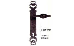 ANTİK BRONZ KAPI KOLU YALE A-4
