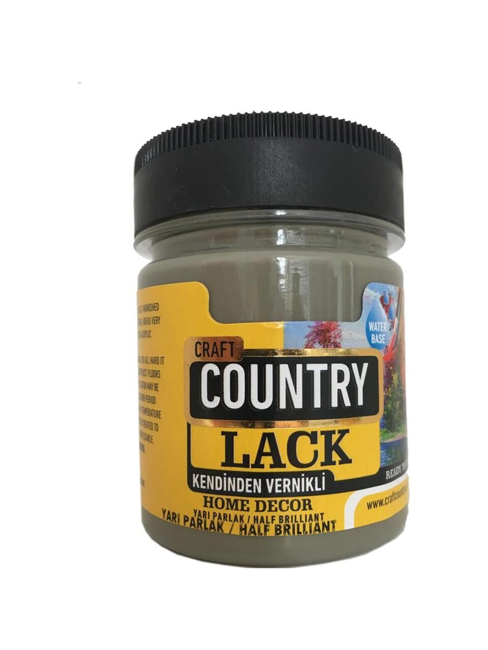 COUNTRY LACK AKRİLİK 4048 KAYRAK GRİ 120 GR