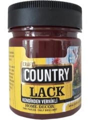 COUNTRY LACK AKRİLİK BORDO 4027 550 GR
