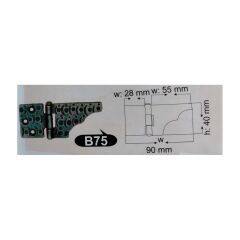 ANTİK BRONZ PANJUR KELEBEK B-75