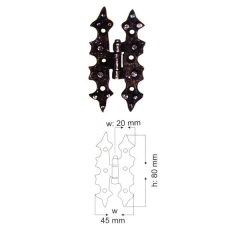 ANTİK BRONZ MENTEŞE B-43