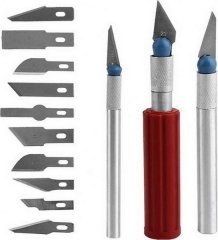 Neşter Tip Maket Bıçak Seti 13 Parça