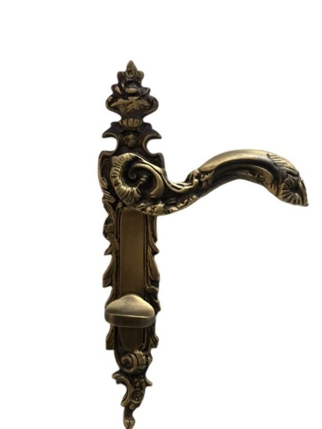 ANTİK BRONZ KAPI KOLU WC A-12 ANTİK SARI