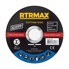 RTRMAX RDM23030 Metal Kesme Diski 230x3x22 mm