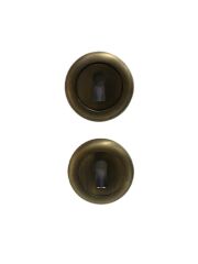 ANTİK BRONZ ROZETLİ KAPI KOLU A-177 YALE ANTİK SARI