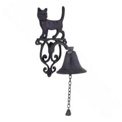 ANTİK BRONZ KAPI ÇANI KEDİ G-170