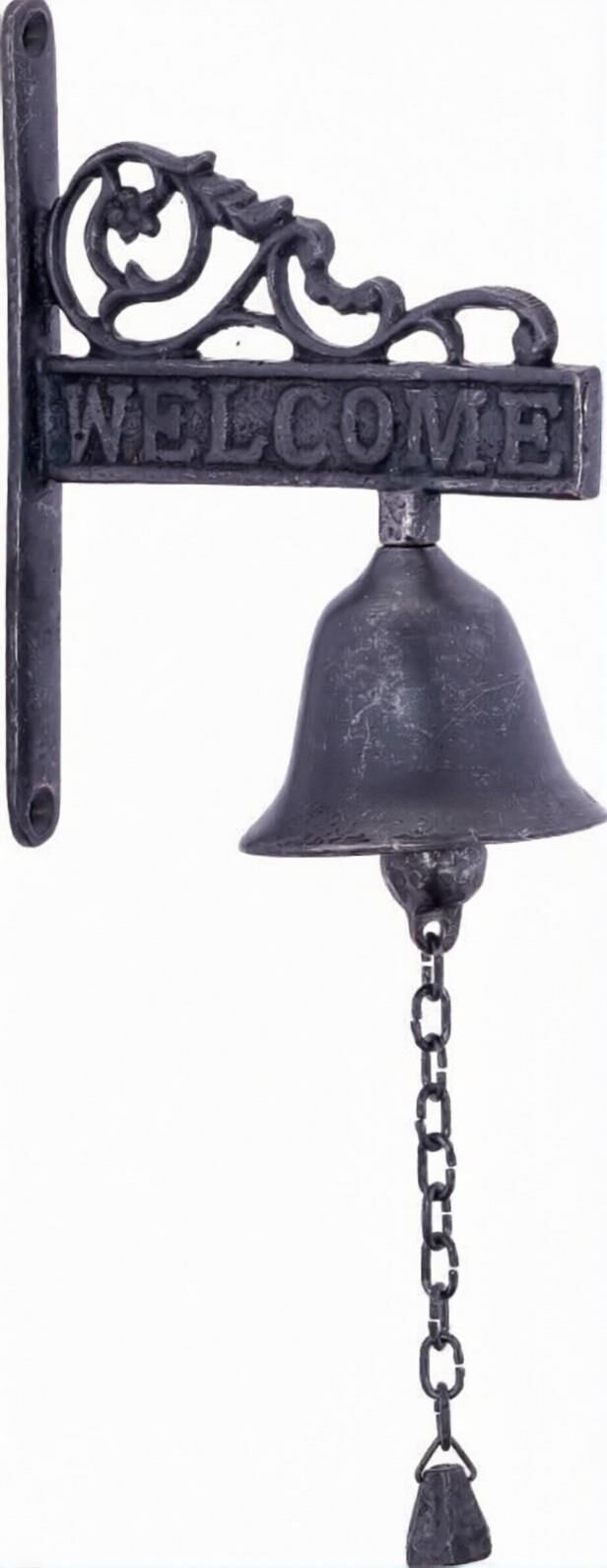 ANTİK BRONZ KAPI ÇANI WELCOME G-38