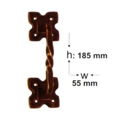 ANTİK BRONZ ÇEKME KOL A-162 ANTİK SARI