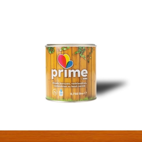 HEMEL PRİME VERNİK SU BAZLI TİK 0,750 LT