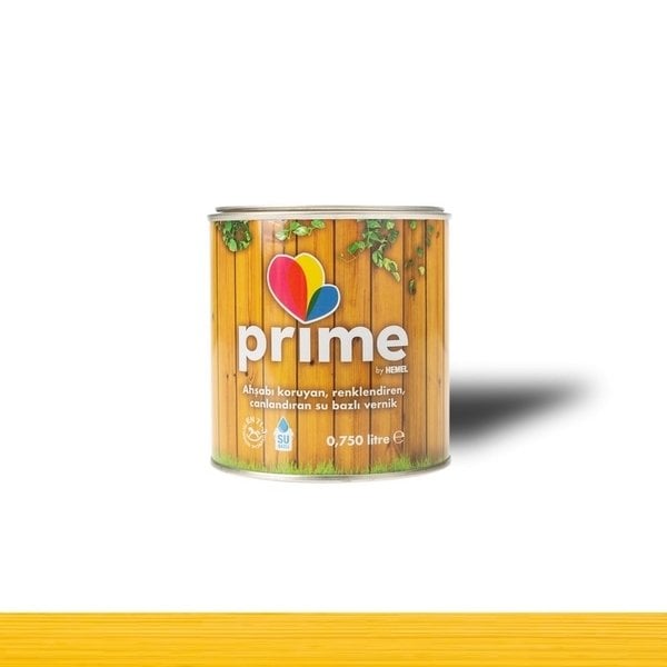 HEMEL PRİME VERNİK SU BAZLI ÇAM 0,750 LT