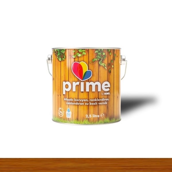 HEMEL PRİME VERNİK SU BAZLI BURMA 2,50 LT