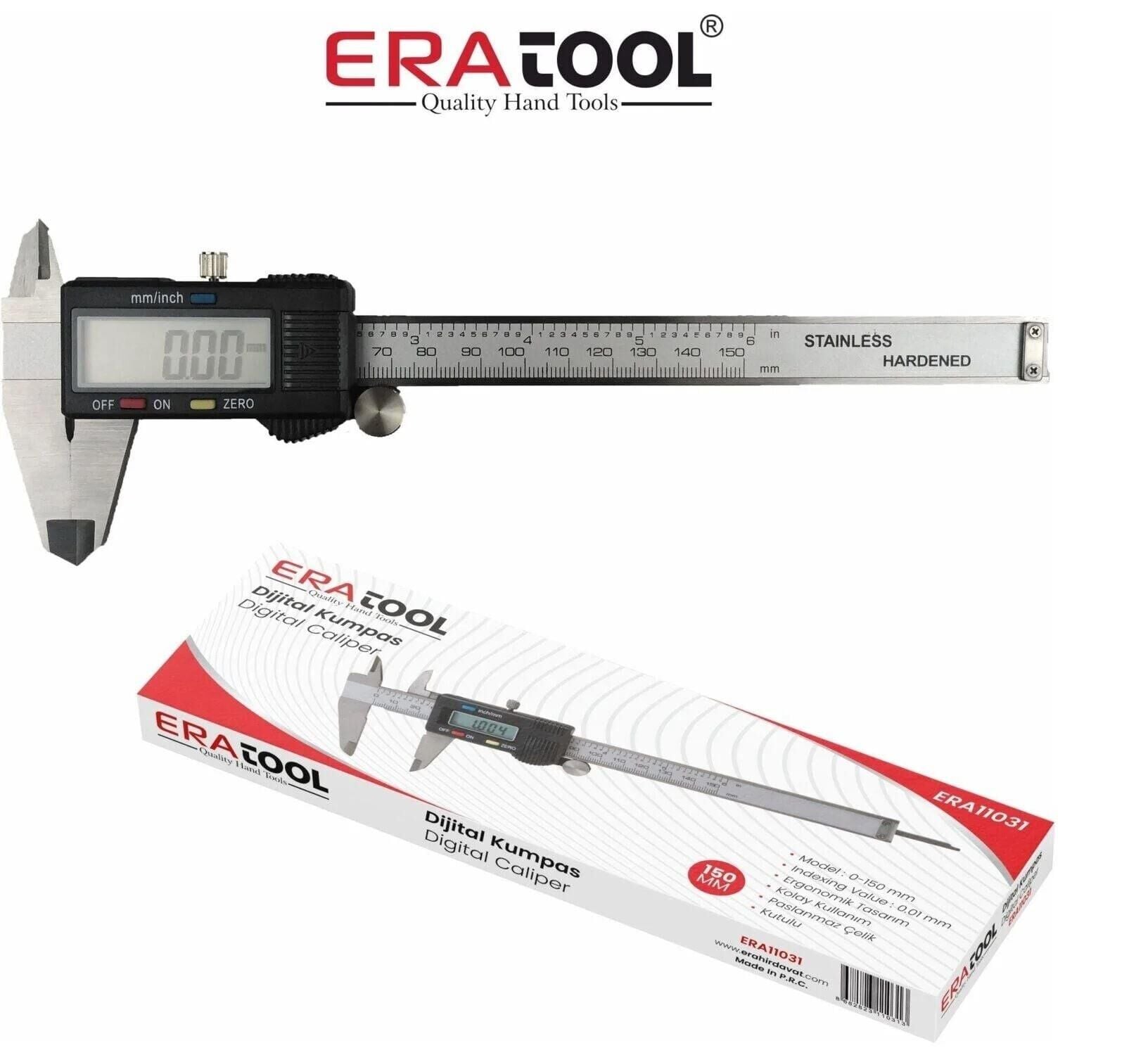 ERATOOL DİJİTAL KUMPAS 150 MM