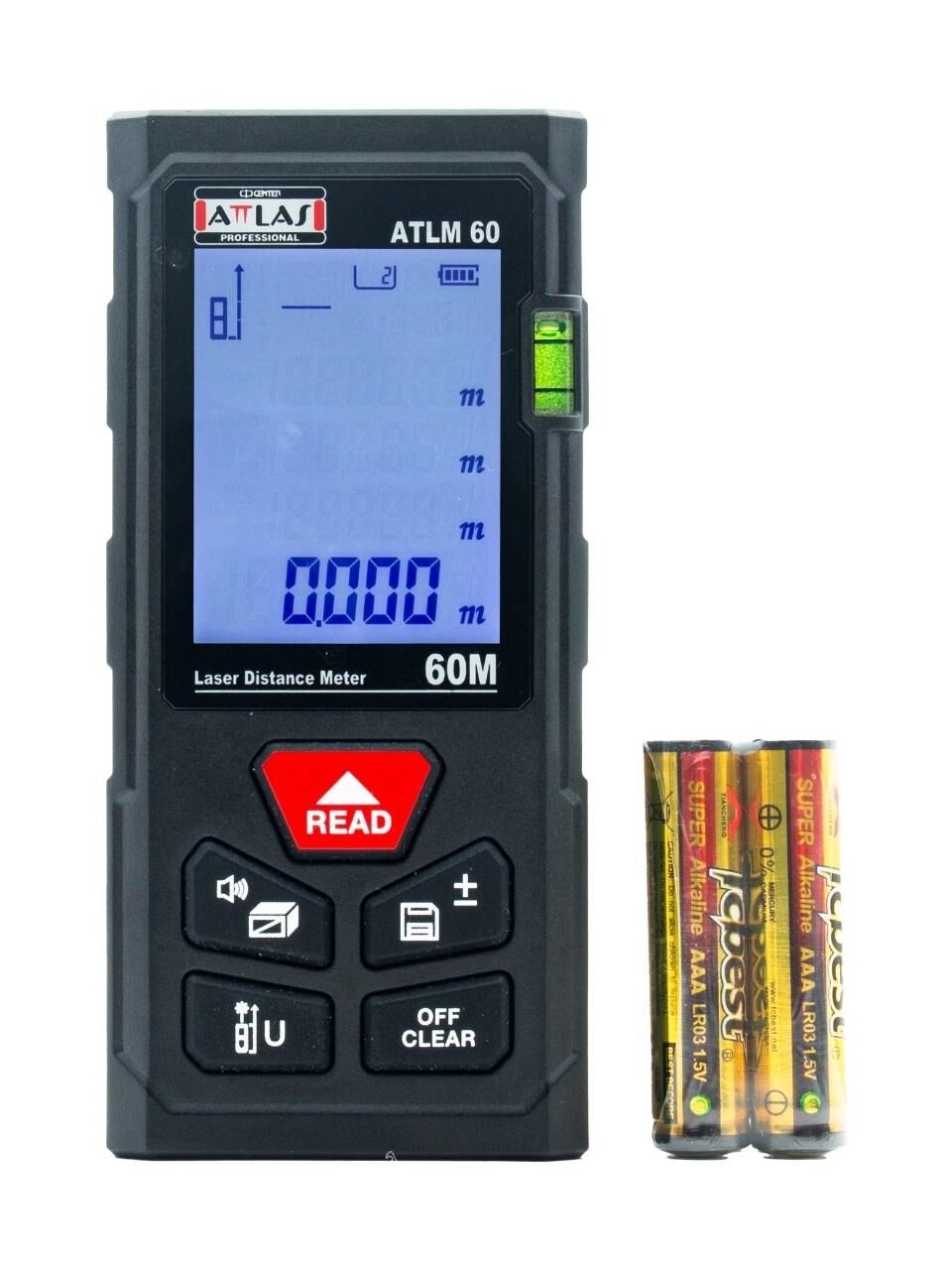 ATTLAS LAZER METRE 60 MT ATLM60
