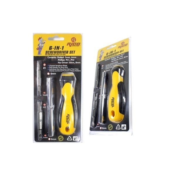 RICO RK0029 TORNAVİDA DEGİŞKEN UÇLU SET