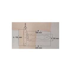 ANTİK BRONZ MENTEŞE B-13 ANTİK SARI