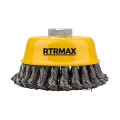 RTRMAX BURGULU ÇANAK TEL FIRÇA 80MM RH22108