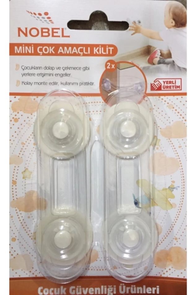 NOBEL ÇOCUK MİNİ ÇOK AMAÇLI KİLİT 2'Lİ