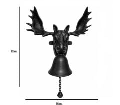 ANTİK BRONZ KAPI ÇANI REN GEYİK OKSİT G-140