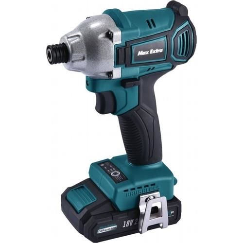 MAX EXTRA AKÜLÜ DARBELİ TORKLU MATKAP MXP6857 18 V2,0 AH