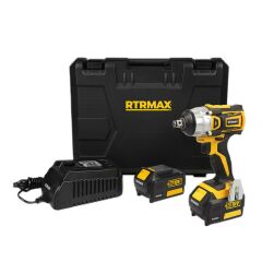 RTRMAX AKÜLÜ DARBELİ SOMUN SIKMA 18V,4 AH KÖMÜRSÜZ RTX2028