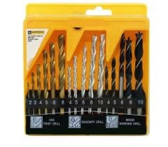 MEŞEM MATKAP UCU SETİ 16 PARÇA