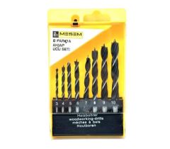 MEŞEM MATKAP UCU AHŞAP SET 8 PARCA