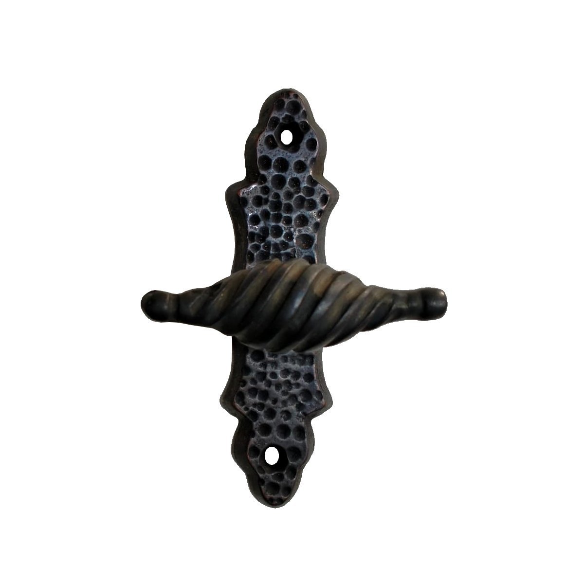Antik Oksit Pencere Kolu Mandalı Pirinç A-9