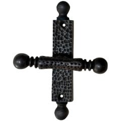 Antik Oksit Pencere Kolu Mandalı Prinç A-6