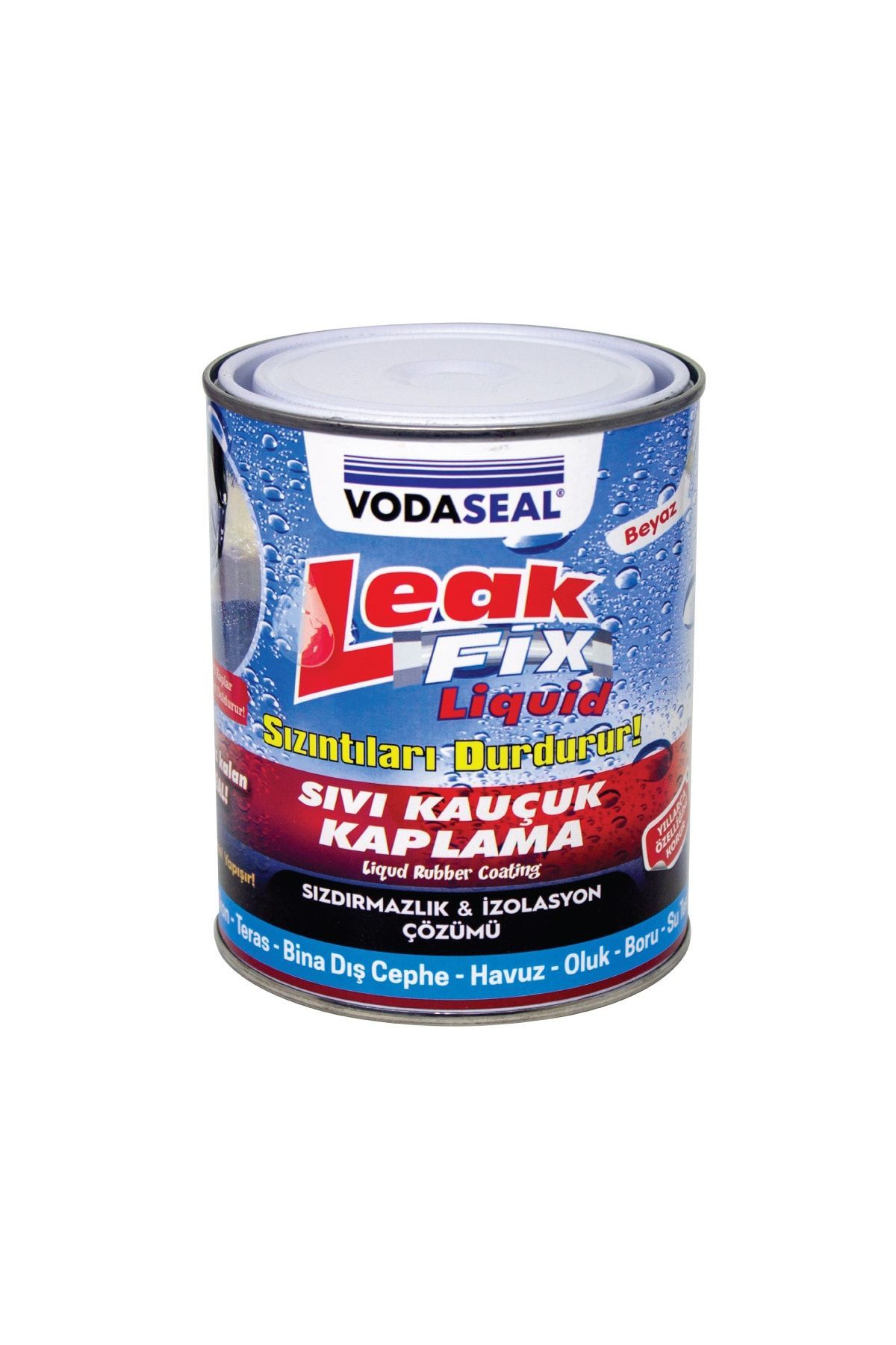 VODASEAL SIVI KAUÇUK KAPLAMA BEYAZ 800GR