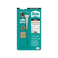 SİSTA TÜP SİLİKON ŞEFFAF 50 GR.