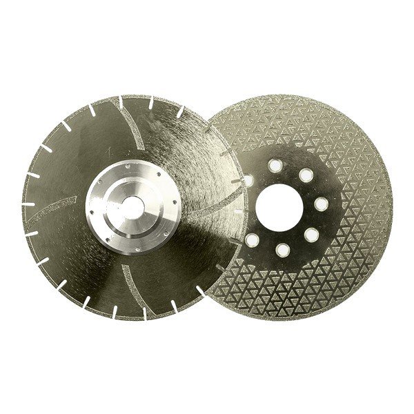 RTRMAX ELEKTROLİZE DÜZ ÇİFT TARAFLI ELMAS KESİCİ 115x22 MM