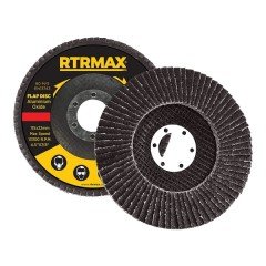 RTRMAX FLAP DİSK ZIMPARA 100 KUM 115 MM