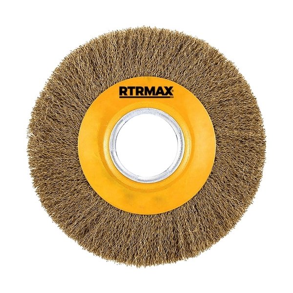RTRMAX DAİRE TEL FIRÇA 125MM RH23125