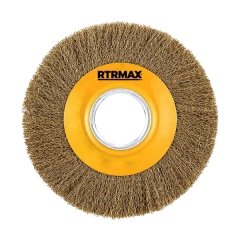 RTRMAX DAİRE TEL FIRÇA 125MM RH23125