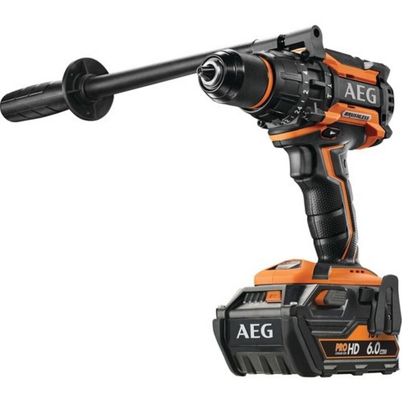 AEG AKÜLÜ DARBELİ MATKAP KÖMÜRSÜZ BSB18BL Lİ-602C 18V6,0 AH