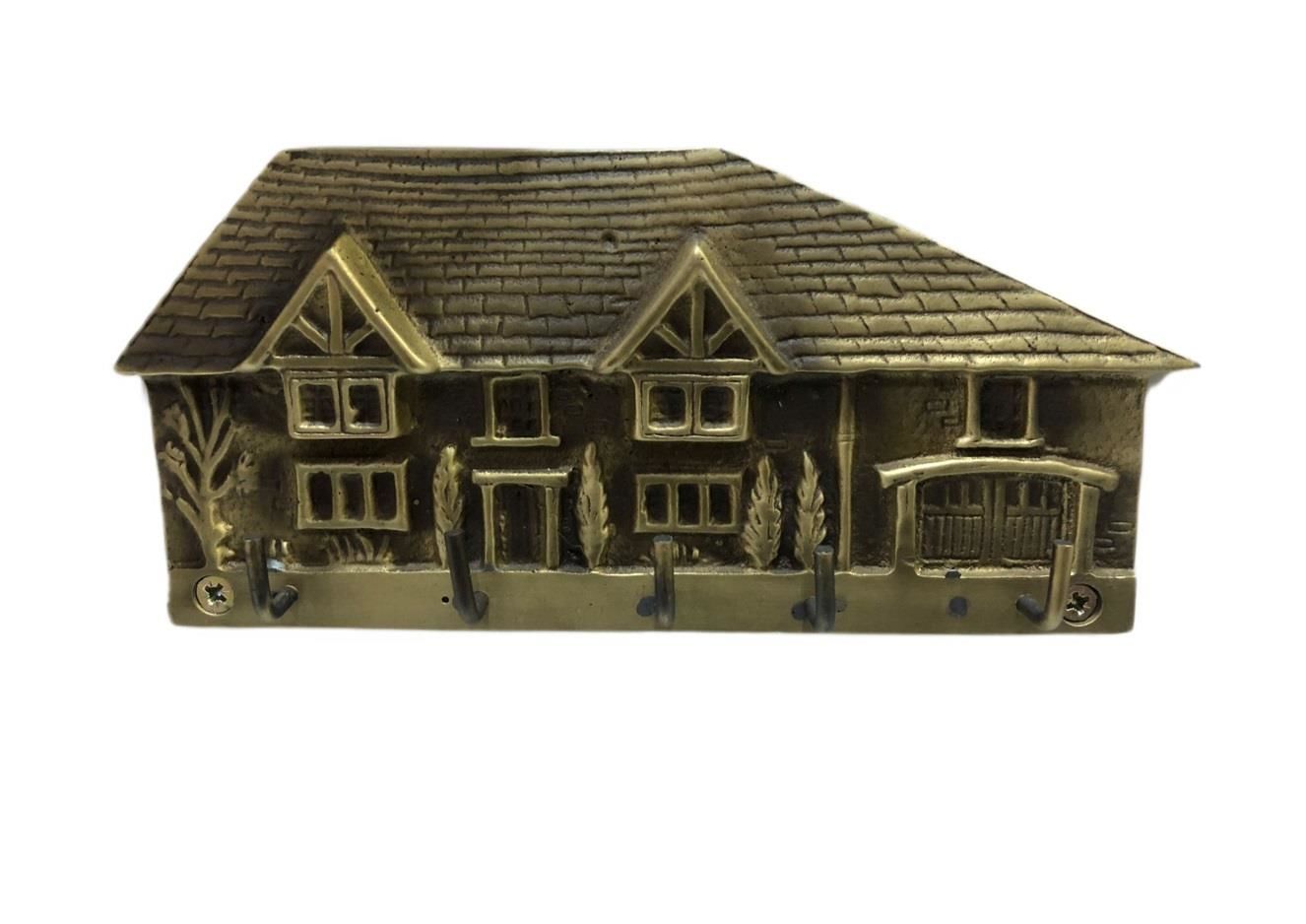 ANTİK BRONZ EV ANAHTAR ASKILIĞI ANTİK SARI G-113