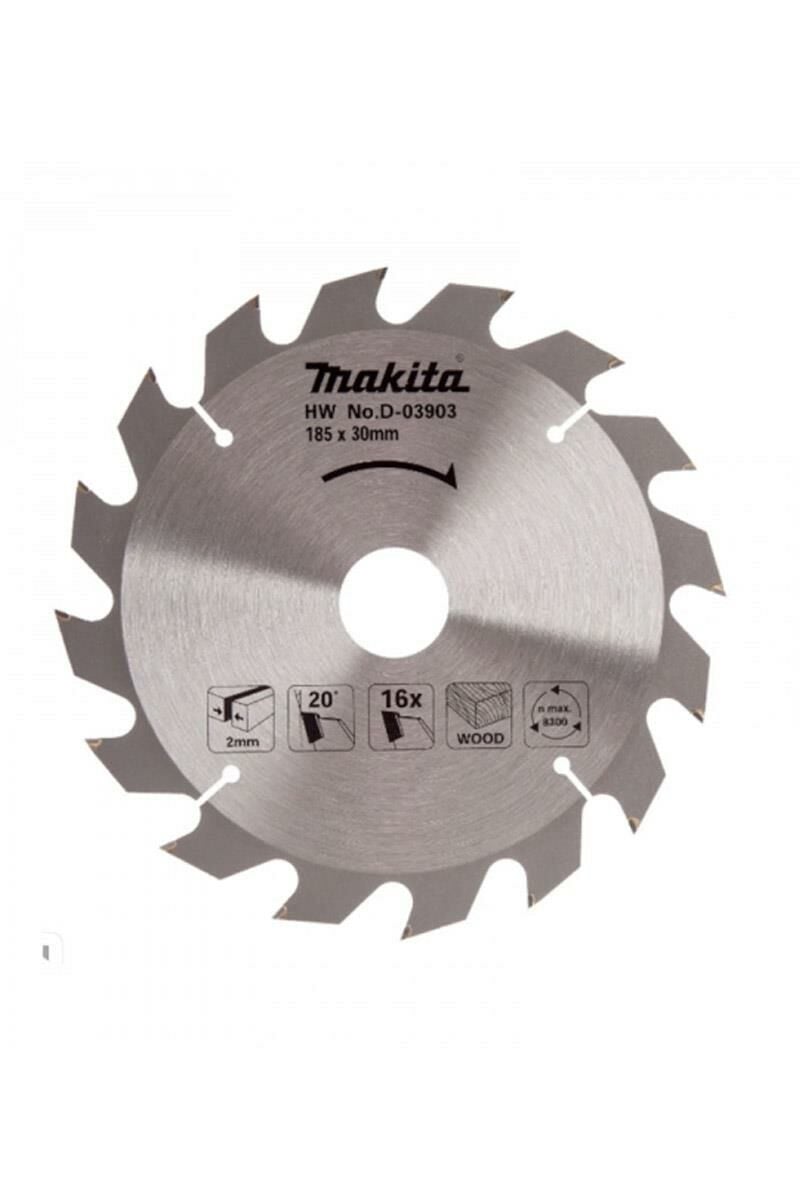 MAKİTA DAİRE TESTERE 185*16 DİŞ D-03903