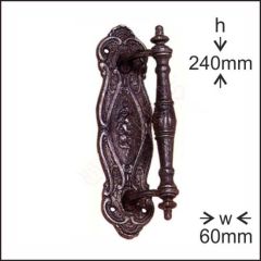 ANTİK BRONZ ÇEKME KOL A-37