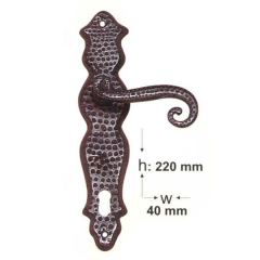 ANTİK BRONZ KAPI KOLU WC A-22