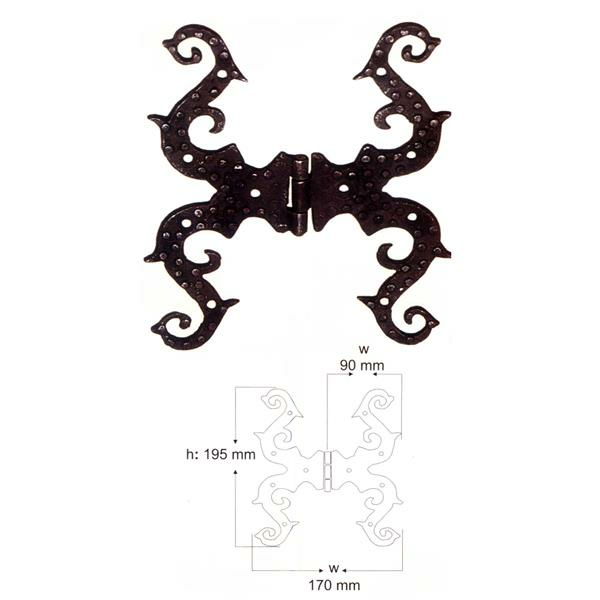 ANTİK BRONZ MENTEŞE B-16